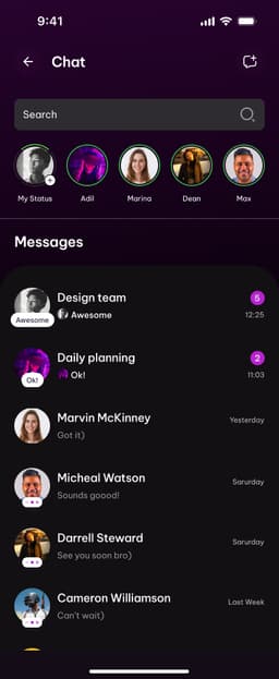 Business Chat App 1