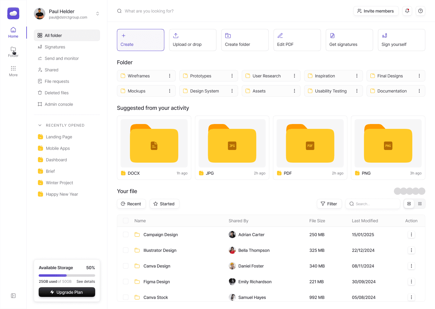 Document Management Platform