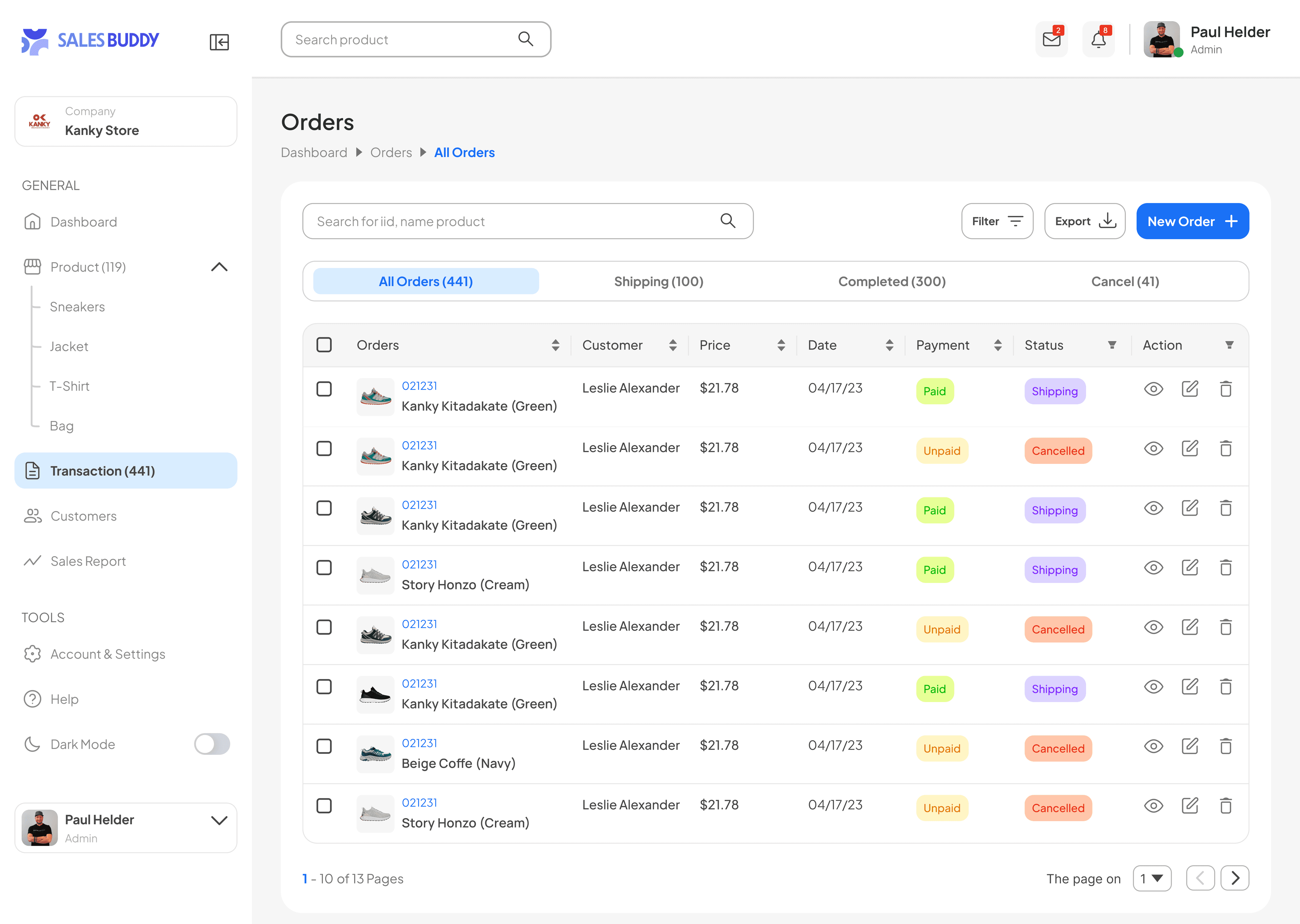 E-commerce Management Platform