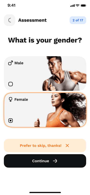 AI Fitness Assessment App