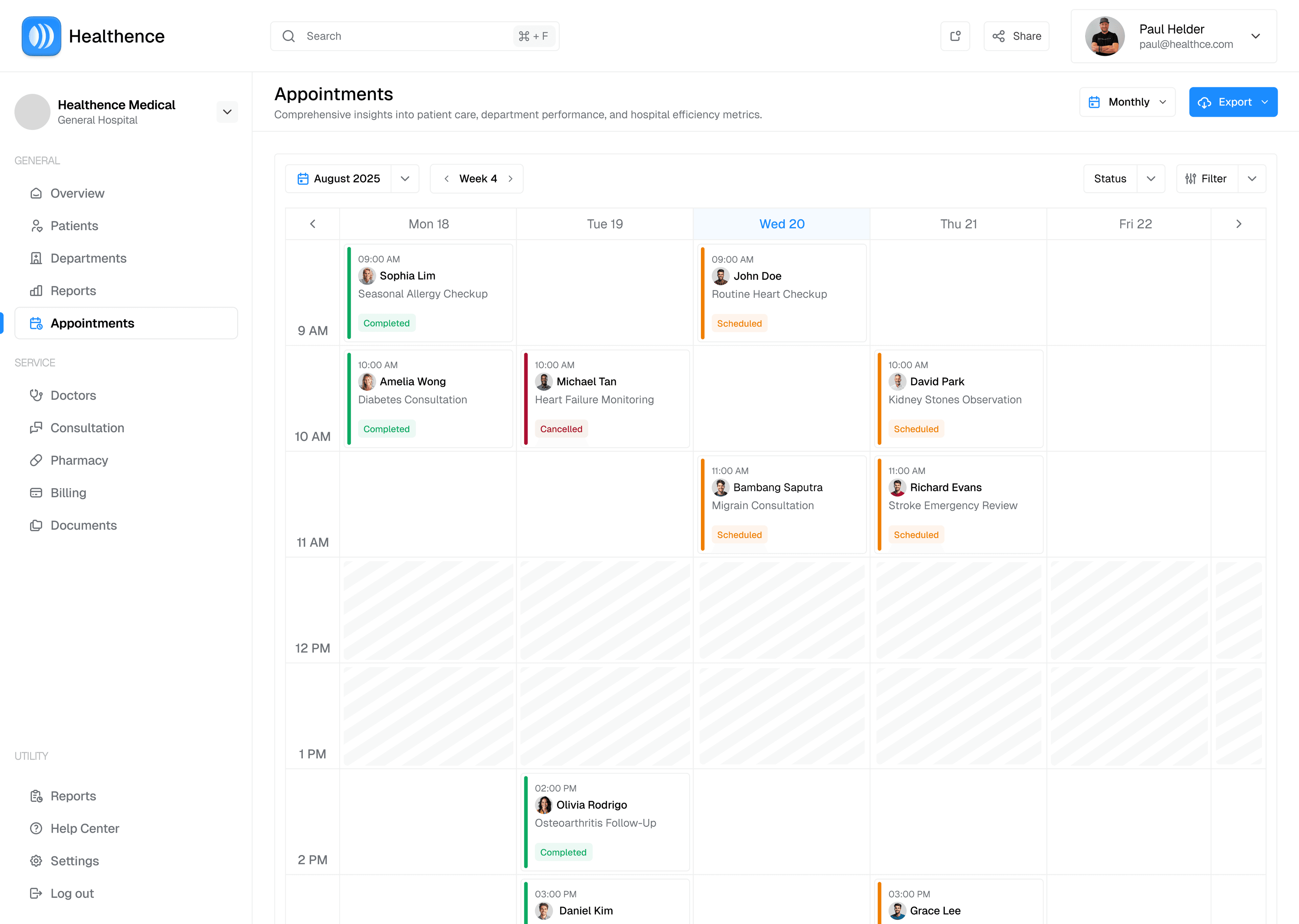 Disease tracking overview