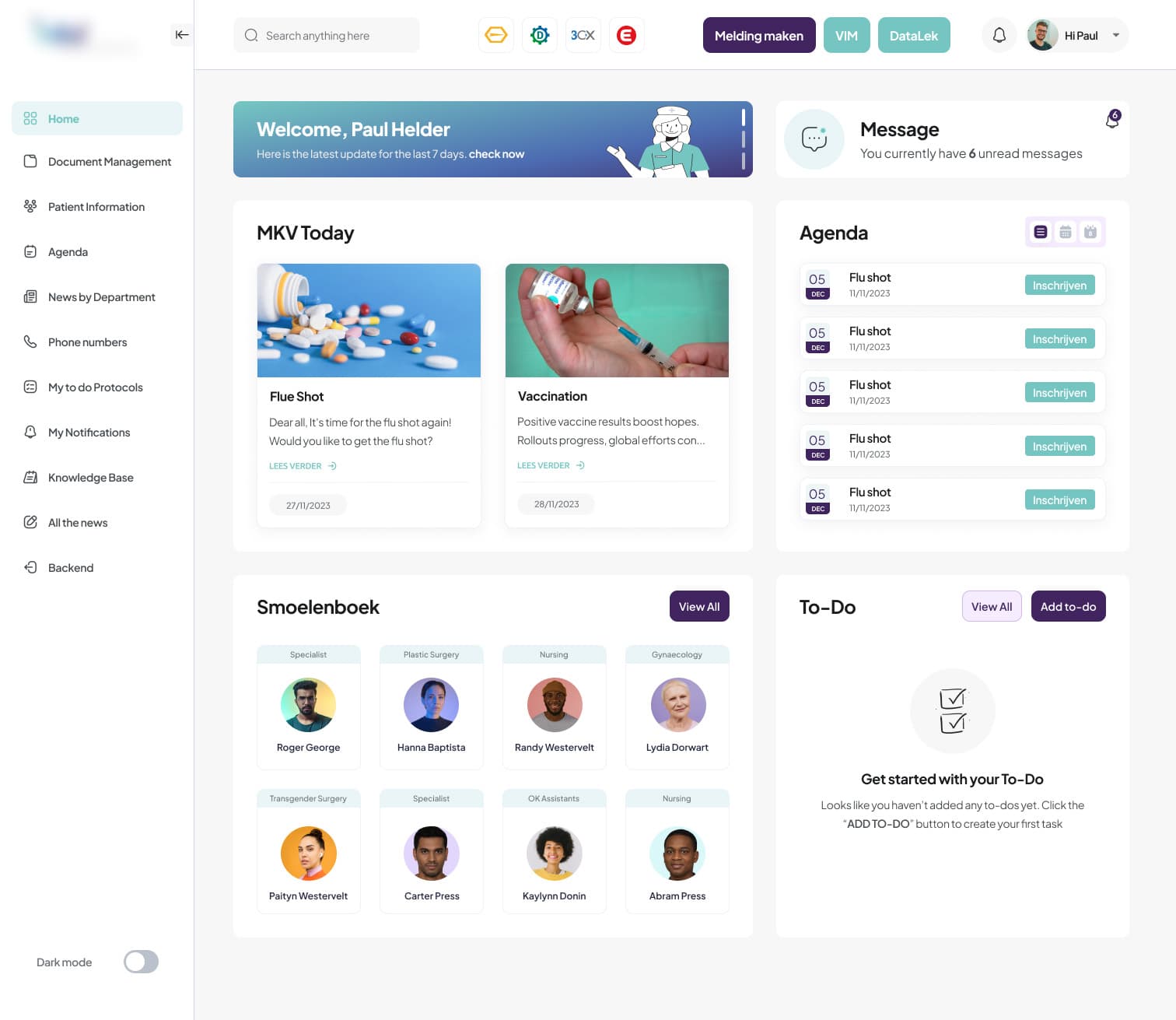 Quality Management & Intranet