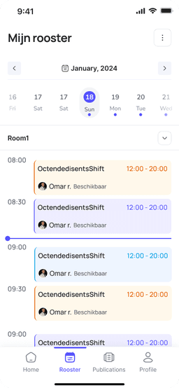 Digital Schedule App 1